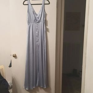 Satin Lulu's maxi dress